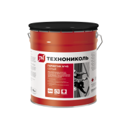 ТЕХНОНИКОЛЬ Герметик бутил-каучуковый №45, серый, ведро 16 кг (395728)